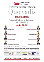 Narodowe Czytanie 'Quo vadis' Henryka Sienkiewicza