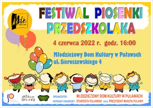 Festiwal Przedszkolaka 2022 MDK-Puławy