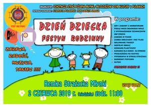Festyn rodzinny z okazji Dnia Dziecka - Mynki 2019