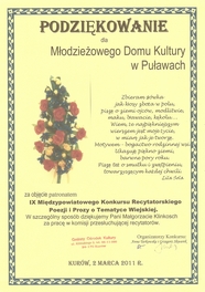 Modzieowy Dom Kultury w Puawach