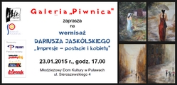 Wystawa malarstwa Dariusza Jask�lskiego w MDK-Pu�awy